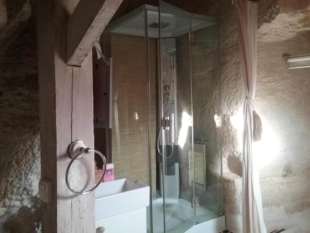 Troglodyte loft Bed and Breakfast Thoré-la-Rochette Eksteriør billede
